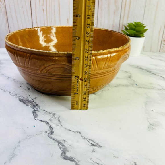 Watt Pottery Arcs Arches Casserole Dish 8.5" Ovenware Farmhouse - Picture 5 of 8